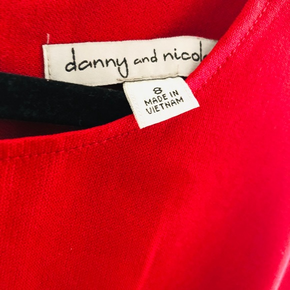 🔥🔥Danny& Nicole Short Sleeve Dress with necklace - Picture 5 of 8